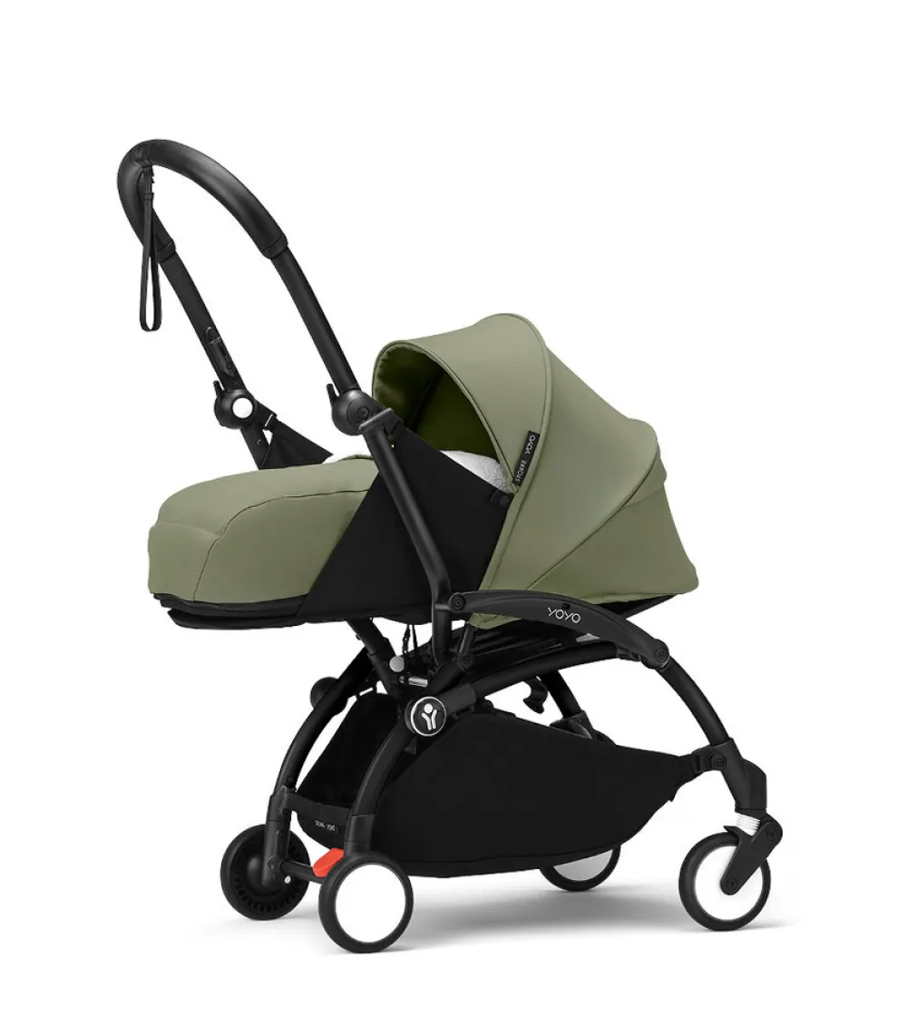 Stokke® YOYO® 0+ newborn pack - Olive- Liggedele Til Kombivogne
