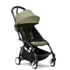 Stokke® YOYO³ Klapvogn - olive på sort stel- Rejseklapvogne