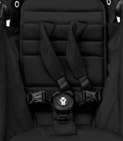 Stokke® YOYO³ Klapvogn - sort på hvidt stel- Rejseklapvogne