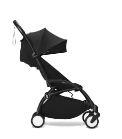 Stokke® YOYO³ Klapvogn - sort på sort stel- Rejseklapvogne