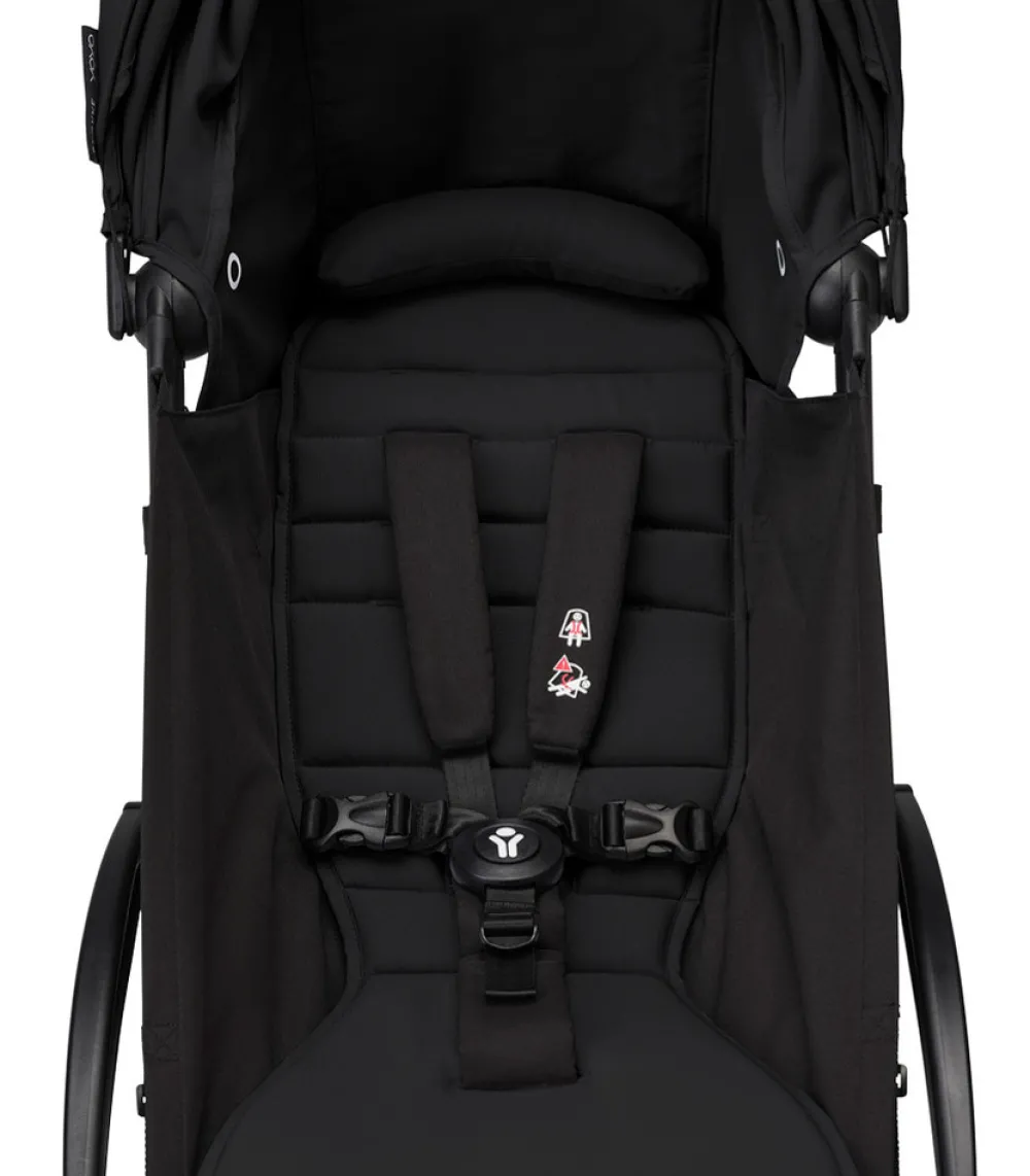 Stokke® YOYO³ Klapvogn - sort på sort stel- Rejseklapvogne