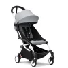 Stokke® YOYO³ Klapvogn - stone på hvidt stel- Rejseklapvogne