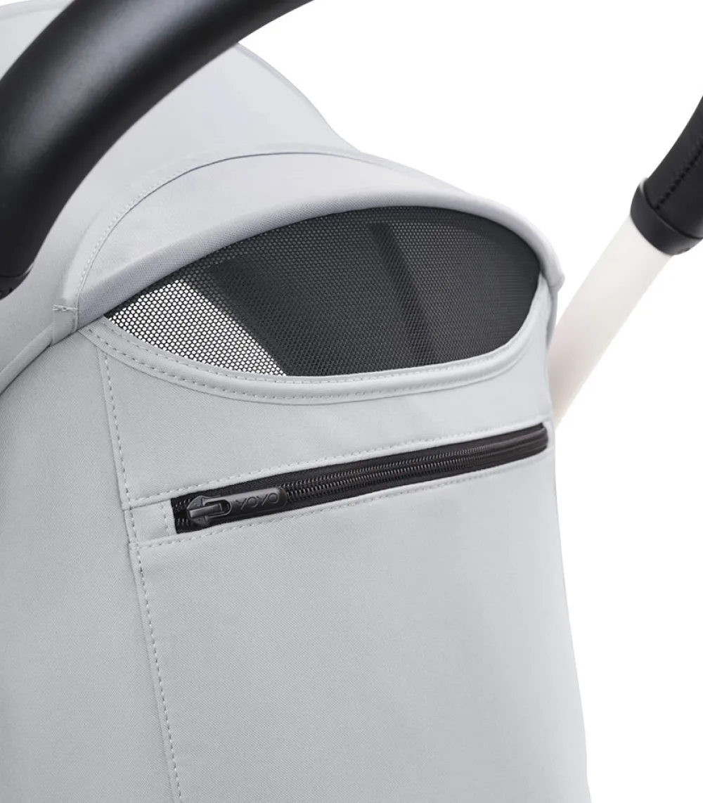 Stokke® YOYO³ Klapvogn - stone på hvidt stel- Rejseklapvogne